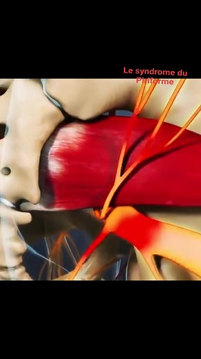 C'est quoi le syndrome du Piriforme ?🔍 Le muscle Piriforme (ou Pyramidal) est un muscle fessier profond qui s'étend de l'os Sacrum à la tête du Fémur. Son orientation horizontale lui confère un rôle de stabilisation du bassin et de rotation cuisse. Sa particularité est sa proximité avec le passage du nerf Sciatique. Le nerf Sciatique très épais dans la région de la fesse va passer du plan antérieur du bassin à l'arrière de la fesse à proximité des muscles profonds dont ce Piriforme. Toute tensi