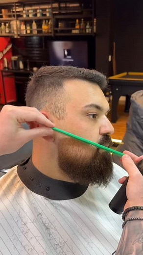 Oque achou dessa barba? Método TBA aplicado com sucesso 🎨🤯 #barba #barbershop #barbearia #barbas #homem #barberlife | Transformando Barba em Arte