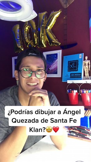 Dibujando a Santa Fe Klan: ¡Tiene que verlo! 🤩🙏🏼🔥