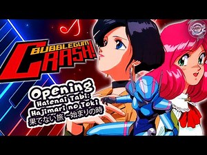 Bubblegum Crash Opening Hatenai Tabi Piano Cover and Tutorial