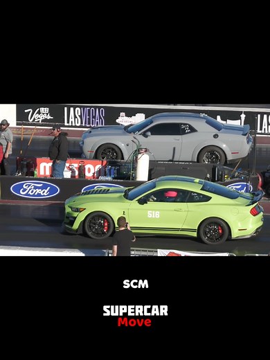 Shelby GT500 vs Hellcat: Ultimate Drag Race Showdown