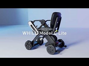 折りたためる高性能モデル WHILL Model C Liteの機能