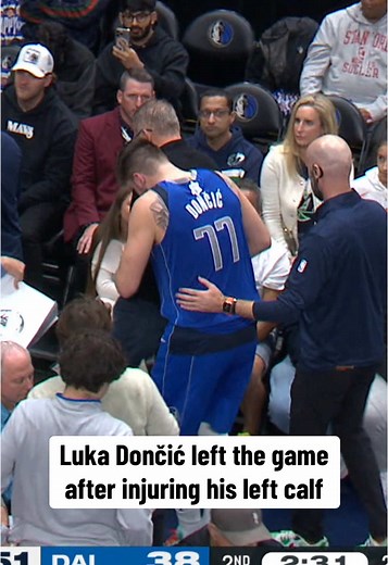 Luka Dončić Injury Update: Left Calf Strain Impact