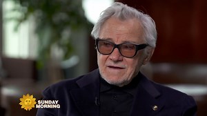 Sunday Morning Celebration 🎈 Happy birthday to actor Harvey Keitel, who turns 83. He spoke to Anthony Mason in 2019 about conquering a stutter that, he said, never interfered with his acting. | CBS Sunday Morning