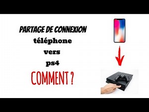 Comment facilement faire un partage de connexion de son téléphone vers sa PS4/PS5 ! (tuto)