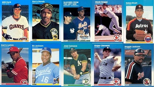 1987 Fleer Baseball Cards - 10 Most Valuable - Wax Pack Gods