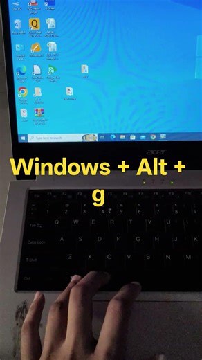 how to screen record in laptop 💻