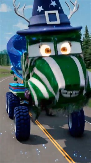 Lightning McQueen’s Friend Turns a Beast | Beamng Game