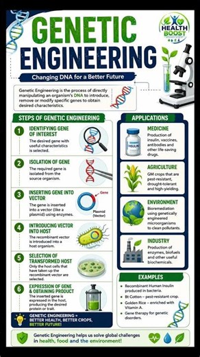🧬 Genetic Engineering Explained! 🧬