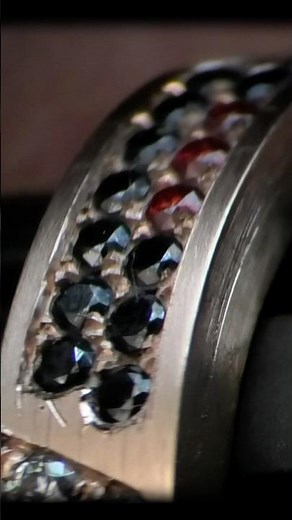 Micro Pavé Can Be Learned at Home #ring #stonesetting