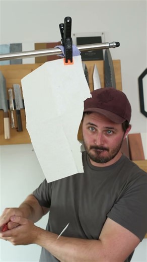 LEVELS OF SHARPNESS TESTING - 2 #shorts