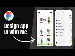 Figma Tutorial | Design this Animated App with me #figma #tutorial