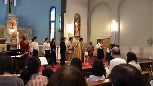 チマッティ神父様来日100周年に向けたコンサートが終了☺️神の愛を表現しようと苦心されたチマッティ神父様の心の結晶✨知らない所で私達はその恩恵に与っていますね！演奏者、企画運営されたサレジオ会の皆さまに感謝😇「漁師マルコ」母の日にふさわしいマリア様への感謝の賛歌となりました🎶✨