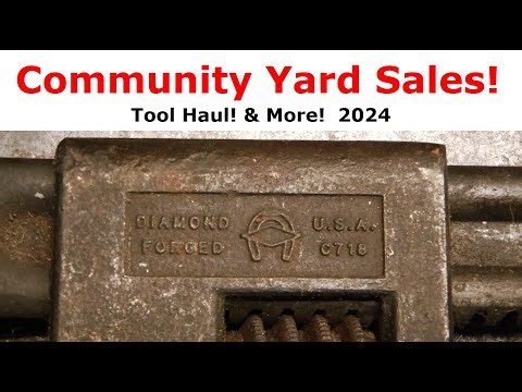 Community Yard Sale Tool Haul & More!