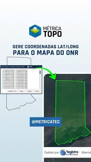 Longitude and latitude coordinates for ONR: How to generate them?