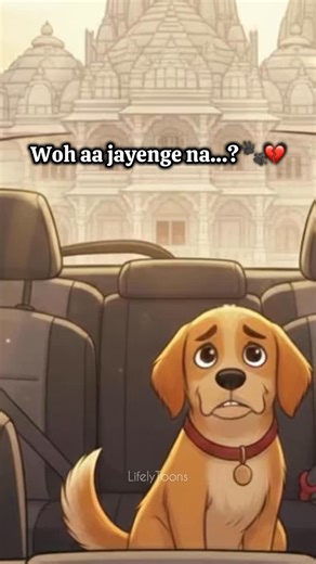 LifelyToons🦋 on Instagram: "He waited. Inside a locked car, under the burning Vrindavan sun, a loyal heart kept hoping… “They’ll come back.” 🐾💔 The family went for puja, believing it would only take a few minutes. But for the dog trapped inside, every second felt like an eternity. No air. No voice heard. No escape. Only fear, heat, and a silent prayer for help. That day, devotion forgot compassion. And an innocent life paid the price. Dogs are not objects you can pause and return to. They fee