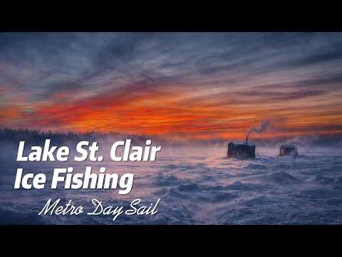 Lake St. Clair Day Dail Ice Fishing