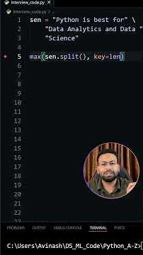 Find the Longest Word in a Sentence using Python | Can You Find the Longest Word in This Sentence