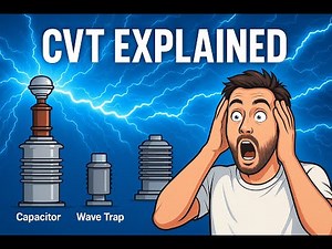CVT Transformer & Wave Trap Explained ⚡ | Real Substation Tech You MUST Know!