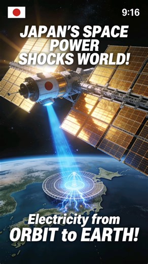 OHISAMA Project Japan is generating electricity in space and sending it back to Earth! #news #japan