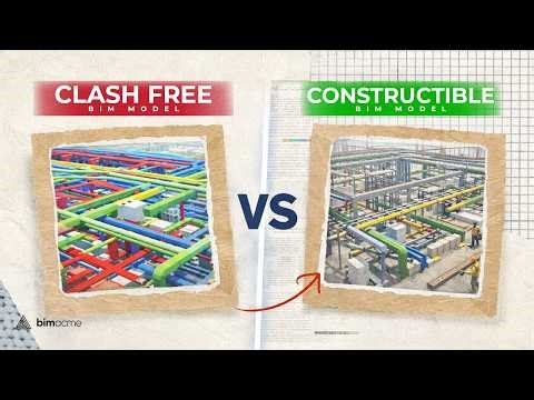 Constructible Model vs. Clash-Free Model | BIMACME Engineering