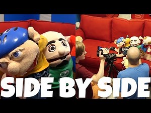SML Movie: Jeffy Loses His Voice! Behind the Scenes and Original Video! | Side by Side! PART 2!