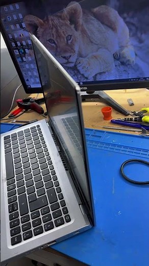 Notebook destruído? Olha esse reparo 😱💻