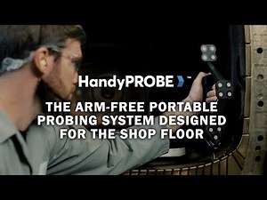 The arm-free portable probing system (PCMM) designed for the shop floor: HandyPROBE Next