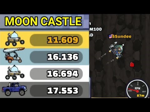 MOON CASTLE MAP IN COMMUNITY SHOWCASE - Hill Climb Racing 2