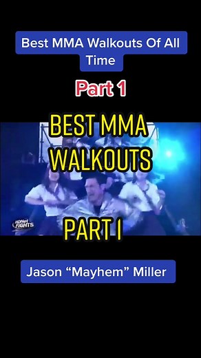 Jason 'Mayhem' Miller: The Ultimate MMA Walkout Legend