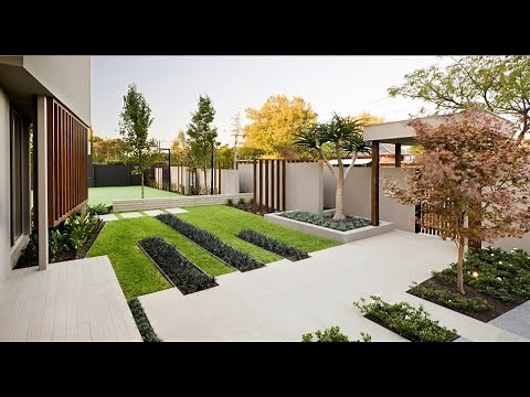 How to Design a Backyard Garden in SketchUp - #Garden #Backyard #SketchUp