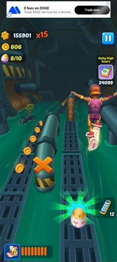 Subway Surfers Princess Run 💖 Cute Character High Score Gameplay #shorts#subwaysurfers #gaming #game