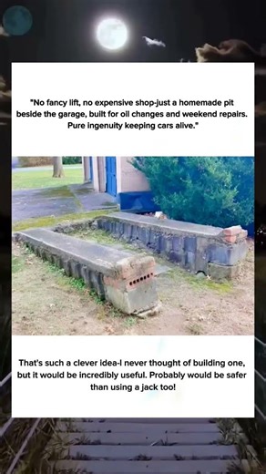 Forget Expensive Garages — This Homemade Repair Pit Does It All 🛠️