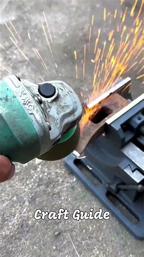 Rust Removal Process Using an Angle Grinder