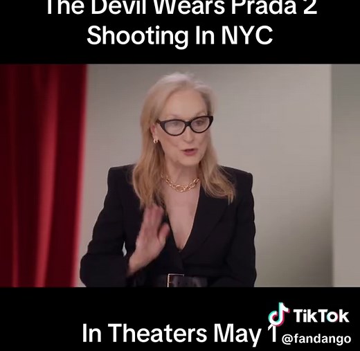 Go behind the scenes of #TheDevilWearsPrada2 to see how NYC became an integral part of the film, which hits theaters May 1. #movietok #filmtok #thedevilwearsprada