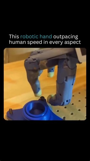 Center of AI on Instagram: "Why robotic hands tighten screws faster than humans Robotic hands achieve extreme speed and precision because their control systems operate thousands of times per second. Electric actuators can start and stop instantly, while sensors in each fingertip measure force, torque, and contact in real time. Combined with 3D vision systems, robots continuously correct tiny misalignments before they become errors. Machine learning pushes this even further. By learning from thou