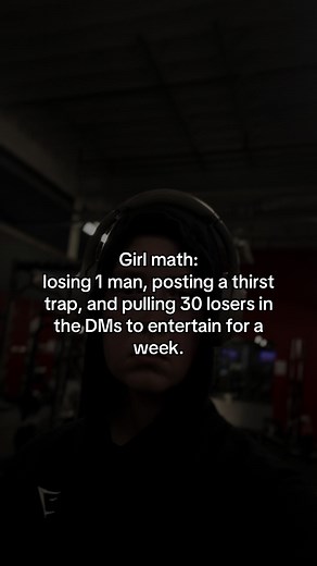 Girl math is losing one man… but gaining 30 new ones in the DMs like a buy-one-get-thirty-free deal. #datingadviceformen #moderndating #modernwomen #fyp #Love