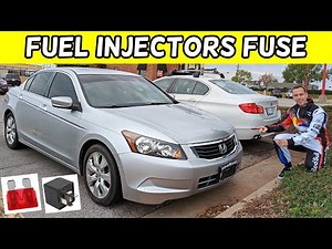 HONDA ACCORD FUEL INJECTORS FUSE LOCATION, FUEL INJECTOR FUSE 2008 2009 2010 2011 2012