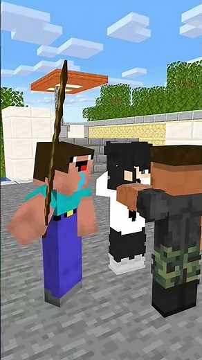 Chiku VS Aloo and Tushar 😈 #minecraft #Chill Tushar #shorts