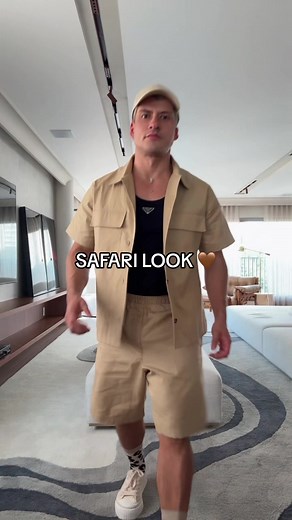 Masculine Safari Outfit Ideas for Men