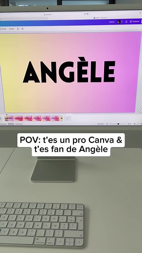 Utilisation de l'effet de contour sur Canva