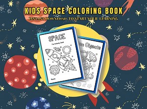 Space Coloring Book Learn About Space Hidden Object and Mazes Space Fun Activity Book - Etsy