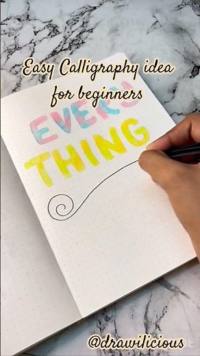 5 Tips for Better Hand Lettering for beginners (BEGINNER CALLIGRAPHY TIPS)