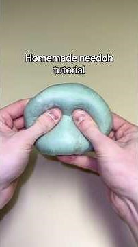 Homemade needoh tutorial #squishy #needoh #tutorial al