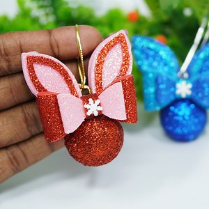 261K views · 10K reactions | Amazing Christmas Ornaments for Tree Decorations. It's very easy DIY Ball Ornaments Making Instruction with Eva Glitter Foam. I hope everybody like the Christmas Crafts Video Tutorial. | Colors Paper | Facebook