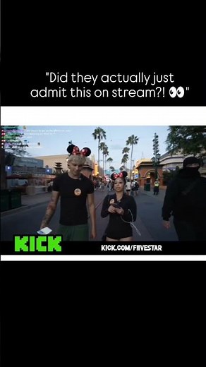 "Having the best time at Disneyland with the crew! Who else loves these fun stream moments? 🏰❤️"