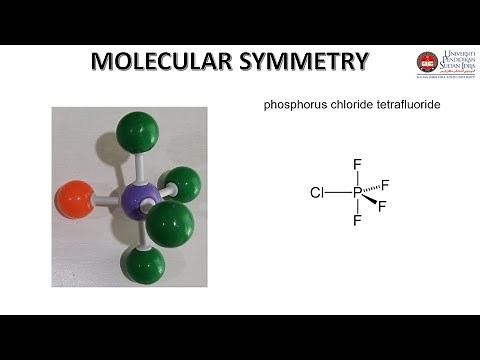 C2v point group: PF4Cl