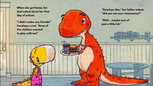 ✨🦖 WE DON’T EAT OUR CLASSMATES | 📚 Hilarious Back to School Read Aloud Story Time for Kids