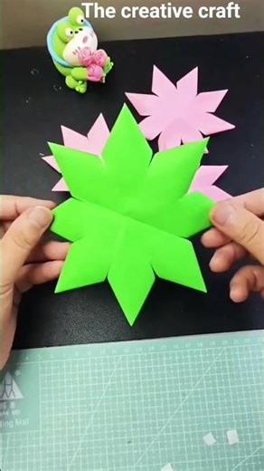 origami lotus tutorial is here. #shorts #ytshorts #craft #youtubeshorts