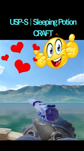 CRAFTs USP-S | Sleeping Potion CS 2 #counterstrike #gaming